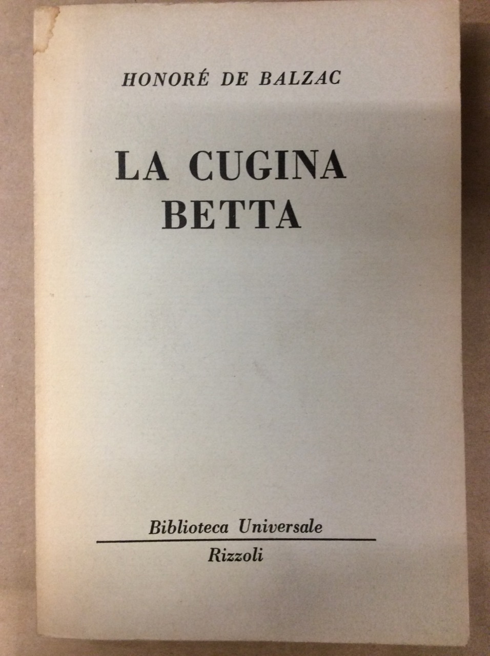 LA CUGINA BETTA.
