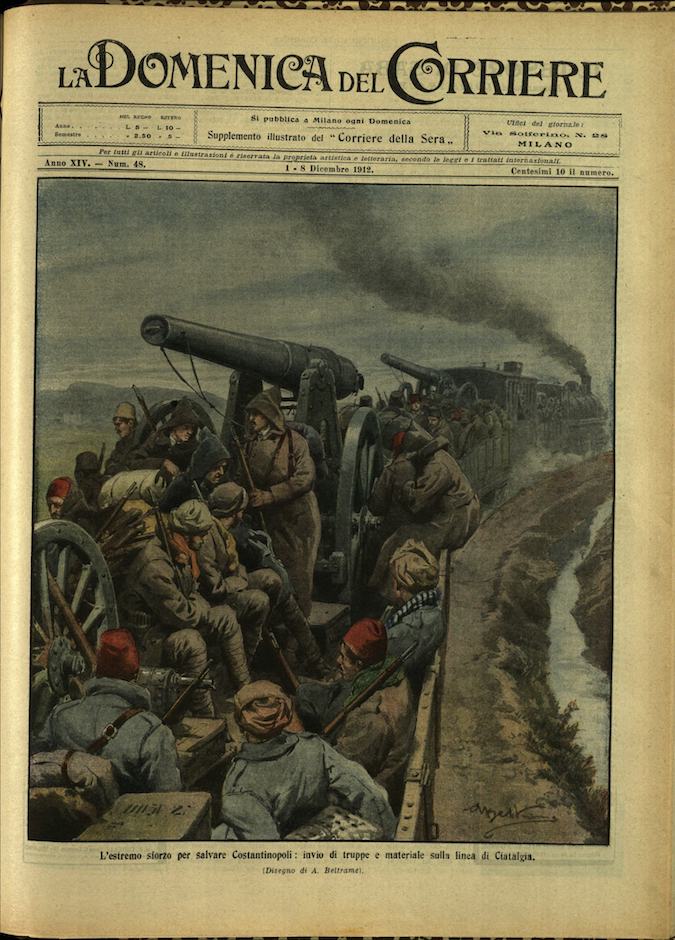LA DOMENICA DEL CORRIERE. 1 - 8 dicembre 1912. Anno …