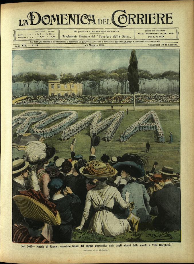 LA DOMENICA DEL CORRIERE. 1 - 8 Maggio 1910. Anno …