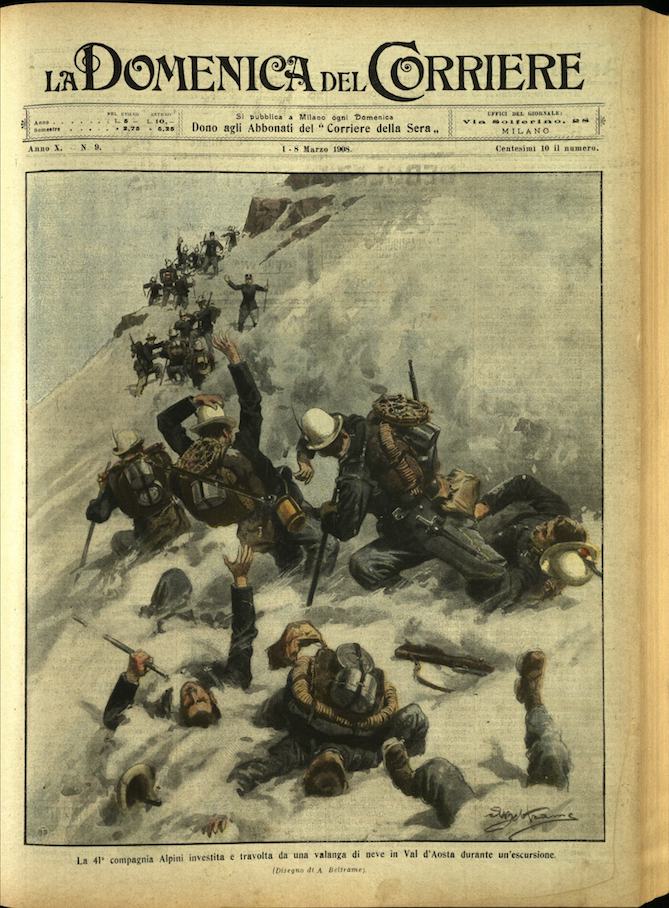 LA DOMENICA DEL CORRIERE. 1 - 8 Marzo 1908. Anno …