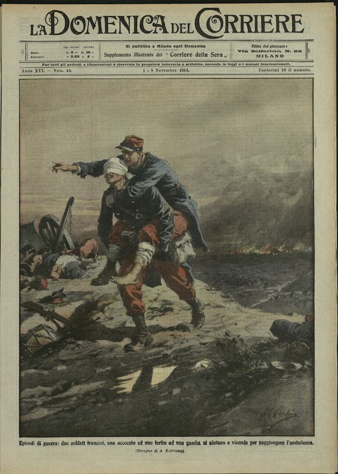 LA DOMENICA DEL CORRIERE. 1 - 8 Novembre 1914. Anno …