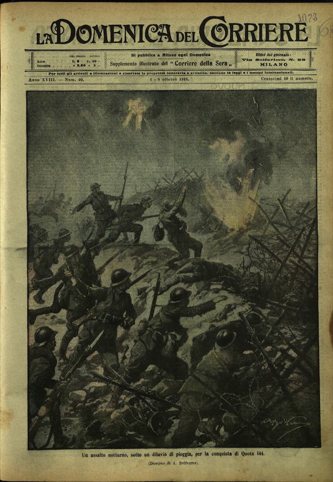 LA DOMENICA DEL CORRIERE. 1 - 8 Ottobre 1916. Anno …