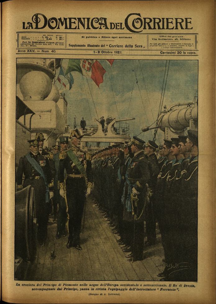 LA DOMENICA DEL CORRIERE. 1 - 8 Ottobre 1922. Anno …