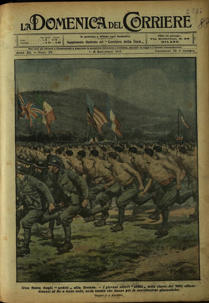 LA DOMENICA DEL CORRIERE. 1 - 8 Settembre 1918. Anno …