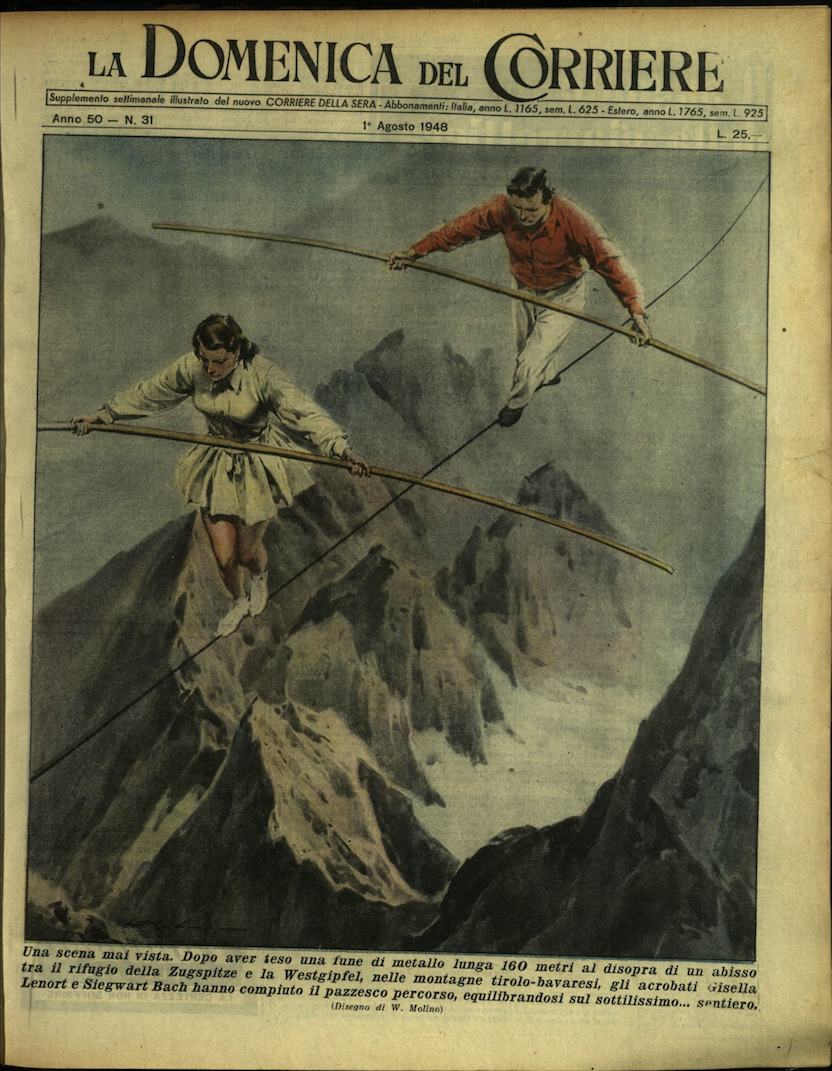 LA DOMENICA DEL CORRIERE. 1 agosto 1948. Anno L - …