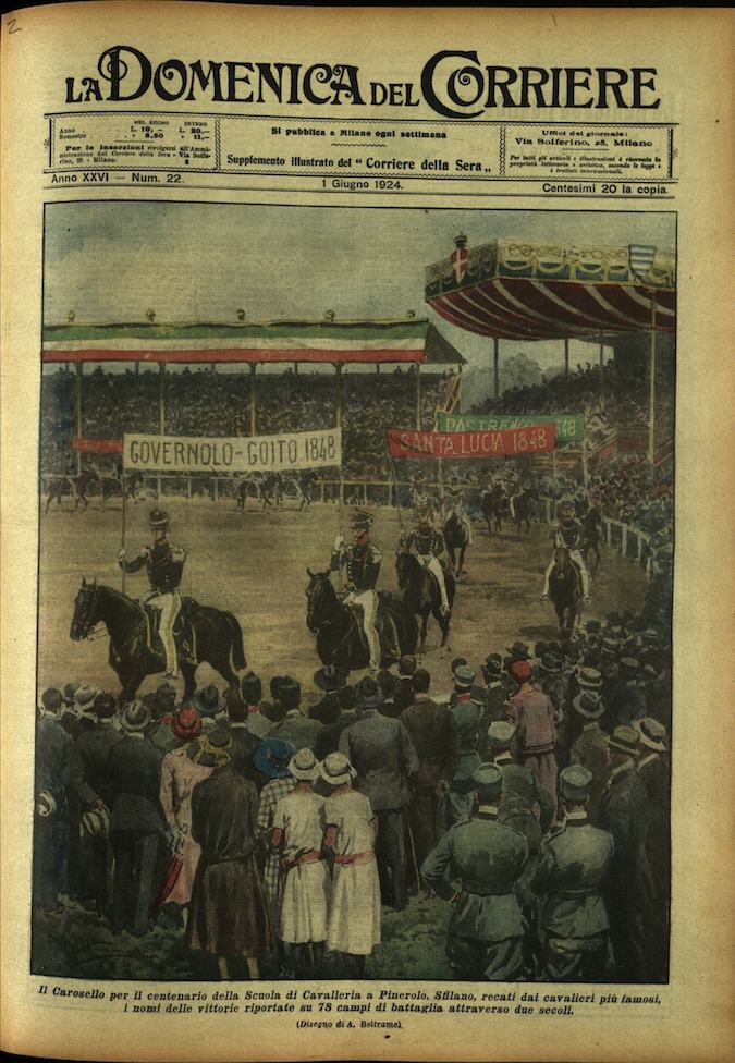 LA DOMENICA DEL CORRIERE. 1 Giugno 1924. Anno XXVI - …