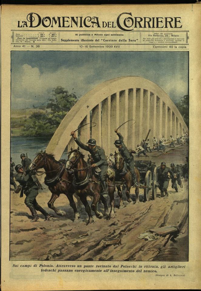 LA DOMENICA DEL CORRIERE 10 - 16 settembre 1939 Anno …