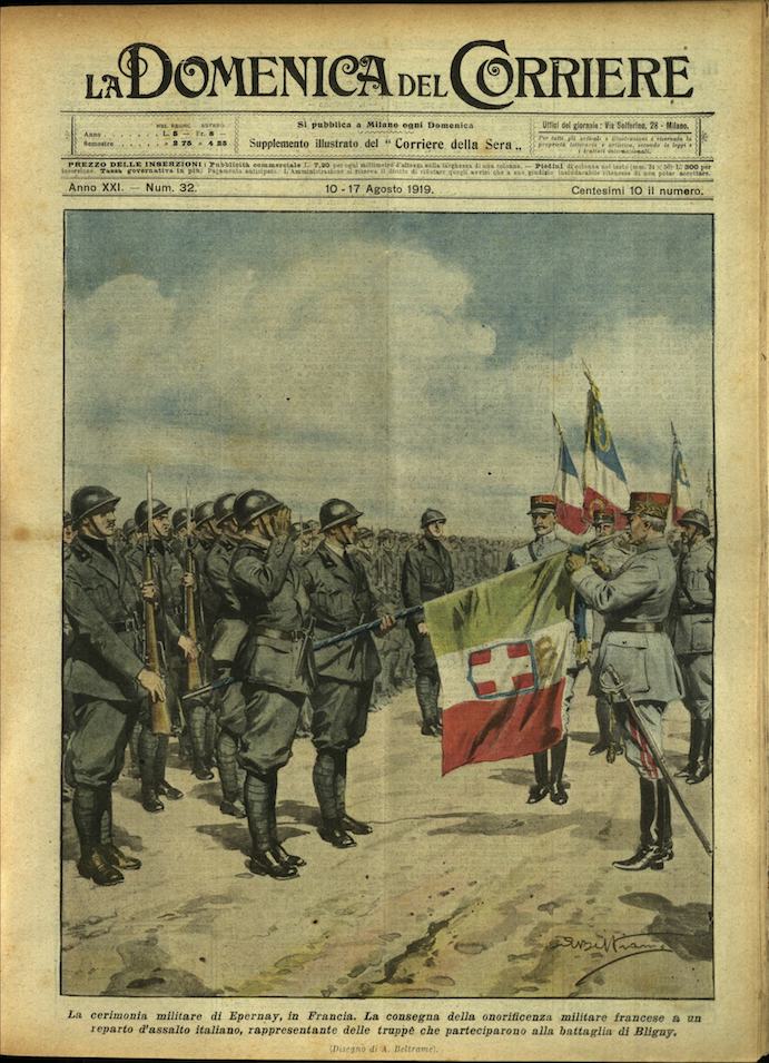 LA DOMENICA DEL CORRIERE. 10 - 17 agosto 1919. Anno …