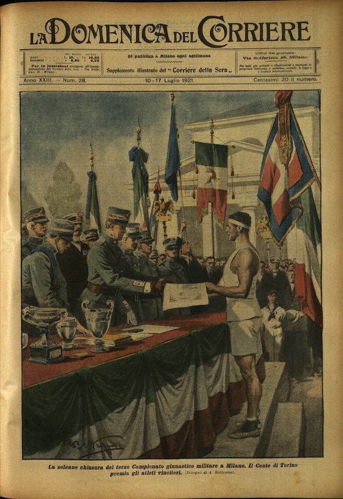LA DOMENICA DEL CORRIERE. 10 - 17 luglio 1921. Anno …