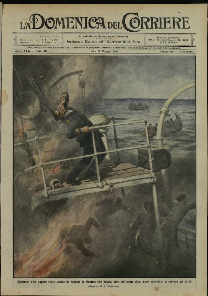 LA DOMENICA DEL CORRIERE. 10 - 17 Maggio 1914. Anno …