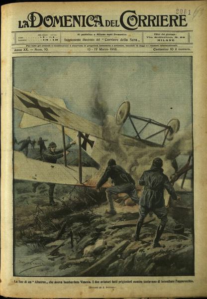 LA DOMENICA DEL CORRIERE. 10 - 17 Marzo 1918. Anno …