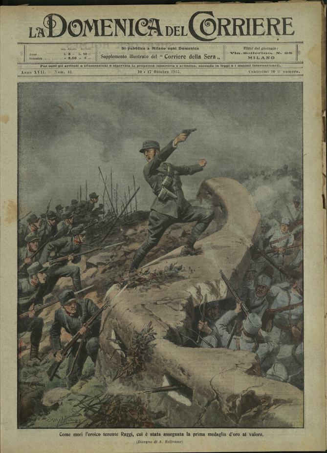LA DOMENICA DEL CORRIERE. 10 - 17 Ottobre 1915. Anno …