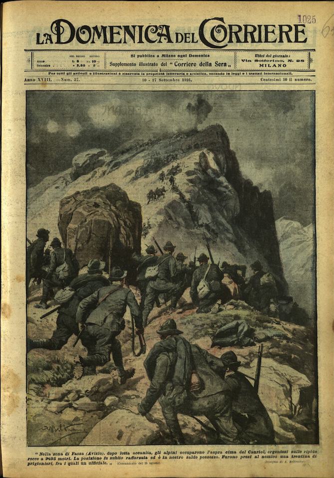 LA DOMENICA DEL CORRIERE. 10 - 17 Settembre 1916. Anno …