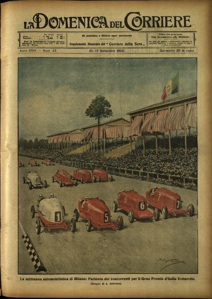 LA DOMENICA DEL CORRIERE. 10 - 17 Settembre 1922. Anno …