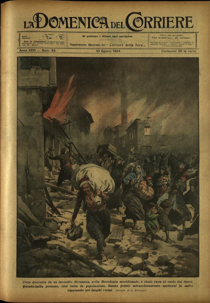 LA DOMENICA DEL CORRIERE. 10 Agosto 1924. Anno XXVI - …