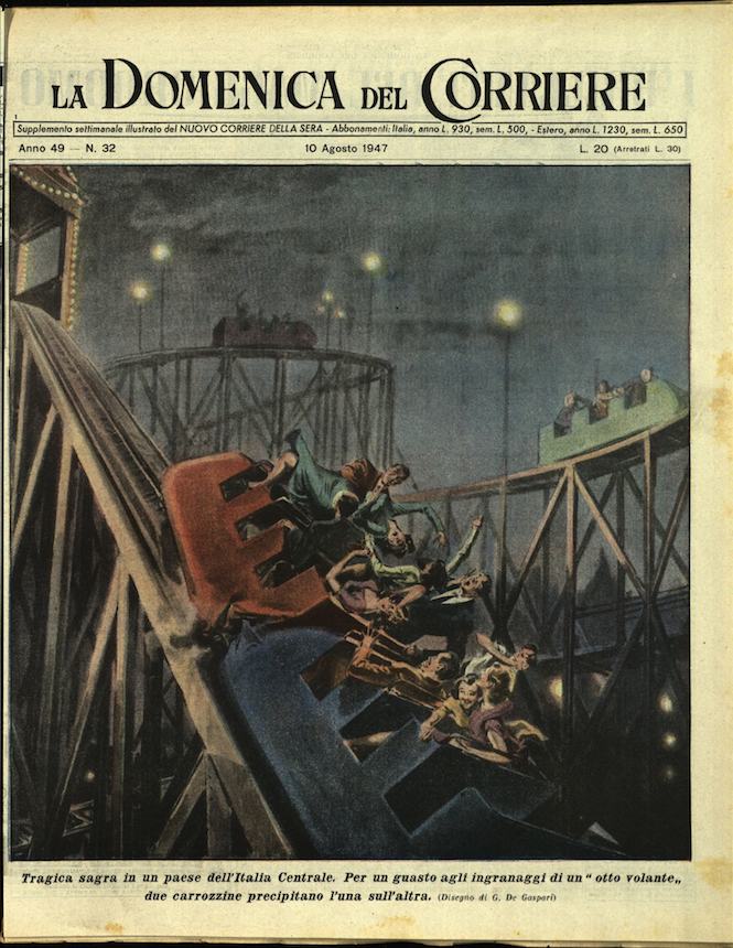 LA DOMENICA DEL CORRIERE. 10 agosto 1947. Anno XLIX - …