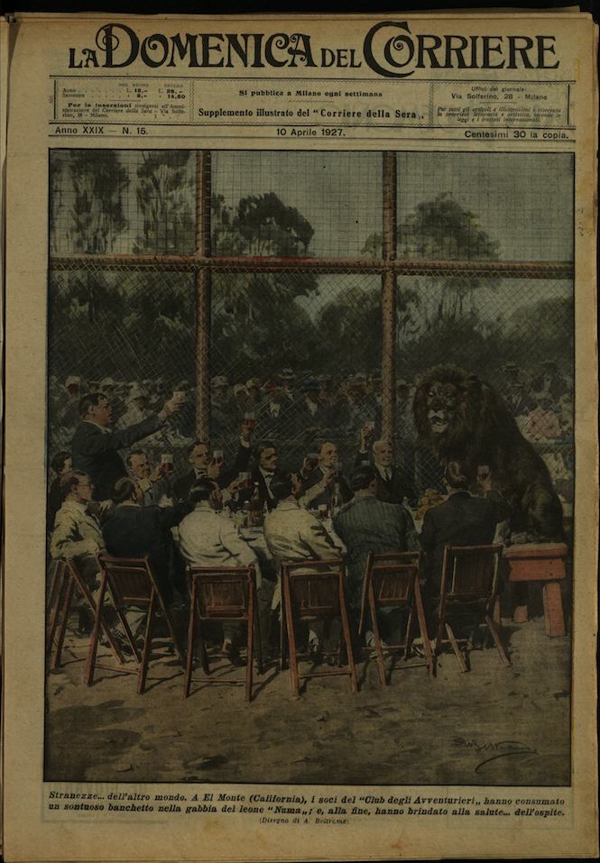 LA DOMENICA DEL CORRIERE 10 aprile 1927 Anno XXIX - …