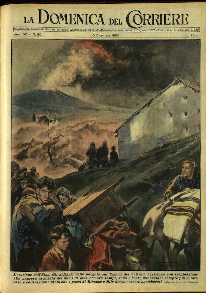 LA DOMENICA DEL CORRIERE. 10 dicembre 1950. Anno LII - …