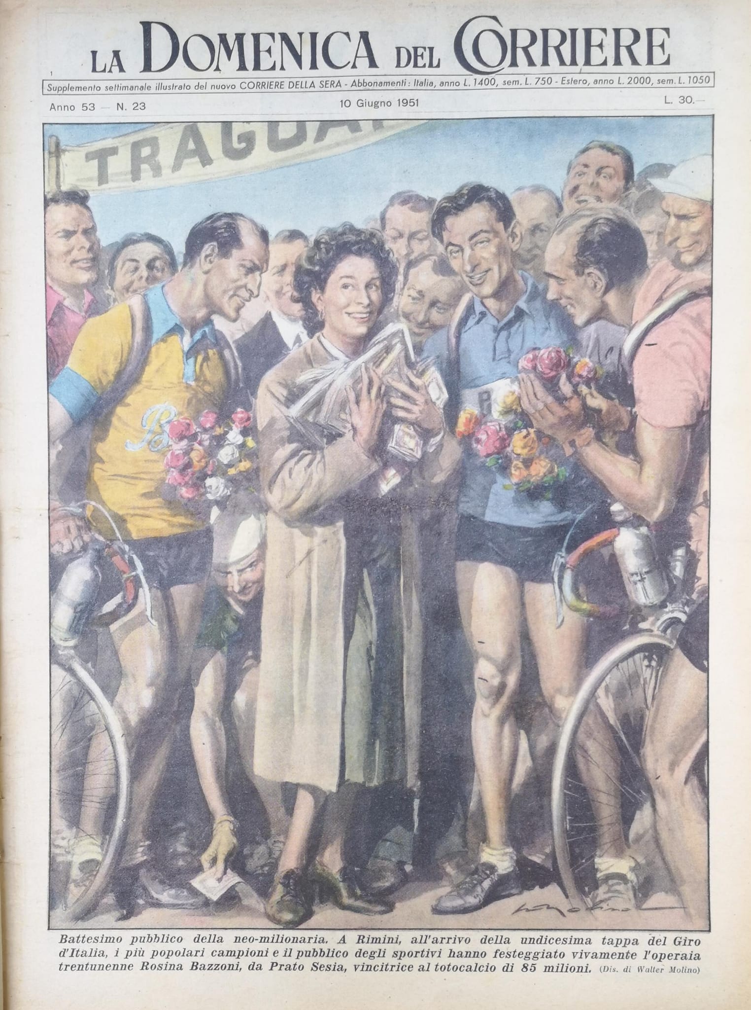 LA DOMENICA DEL CORRIERE 10 Giugno 1951 Anno LIII - …