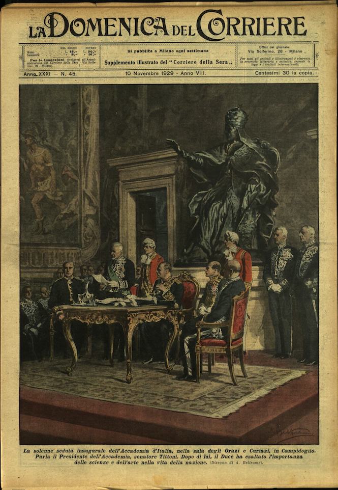 LA DOMENICA DEL CORRIERE 10 novembre 1929 Anno XXXI - …