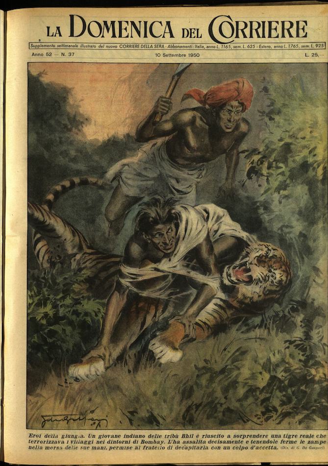 LA DOMENICA DEL CORRIERE. 10 settembre 1950. Anno LII - …