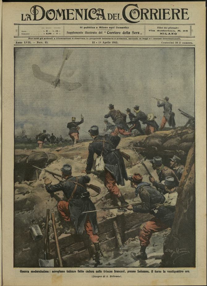 LA DOMENICA DEL CORRIERE. 11 - 18 aprile 1915. Anno …