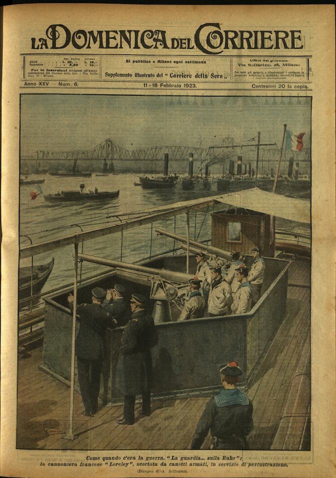 LA DOMENICA DEL CORRIERE. 11 - 18 febbraio 1923. Anno …