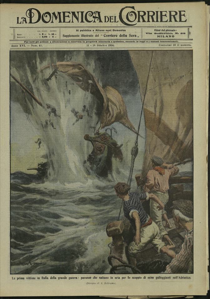 LA DOMENICA DEL CORRIERE. 11 - 18 Ottobre 1914. Anno …