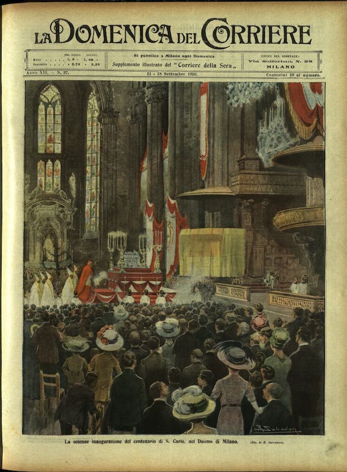 LA DOMENICA DEL CORRIERE. 11- 18 Settembre 1910. Anno XII …