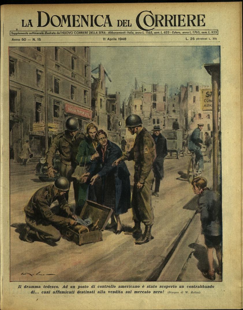 LA DOMENICA DEL CORRIERE. 11 aprile 1948. Anno L - …