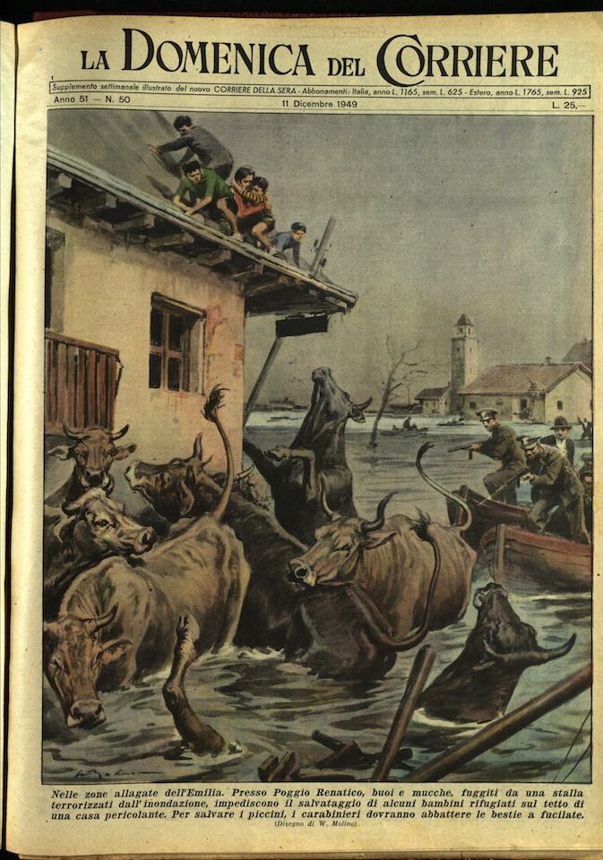 LA DOMENICA DEL CORRIERE. 11 dicembre 1949. Anno LI - …