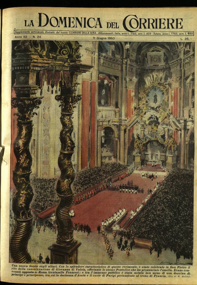 LA DOMENICA DEL CORRIERE. 11 giugno 1950. Anno LII - …