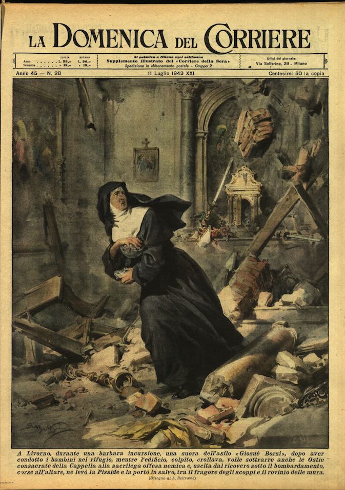 LA DOMENICA DEL CORRIERE. 11 luglio 1943. Anno XLV - …