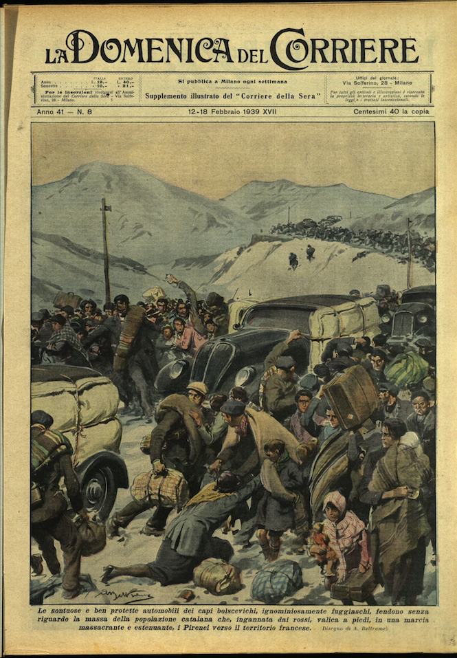 LA DOMENICA DEL CORRIERE 12 - 18 febbraio 1939 Anno …