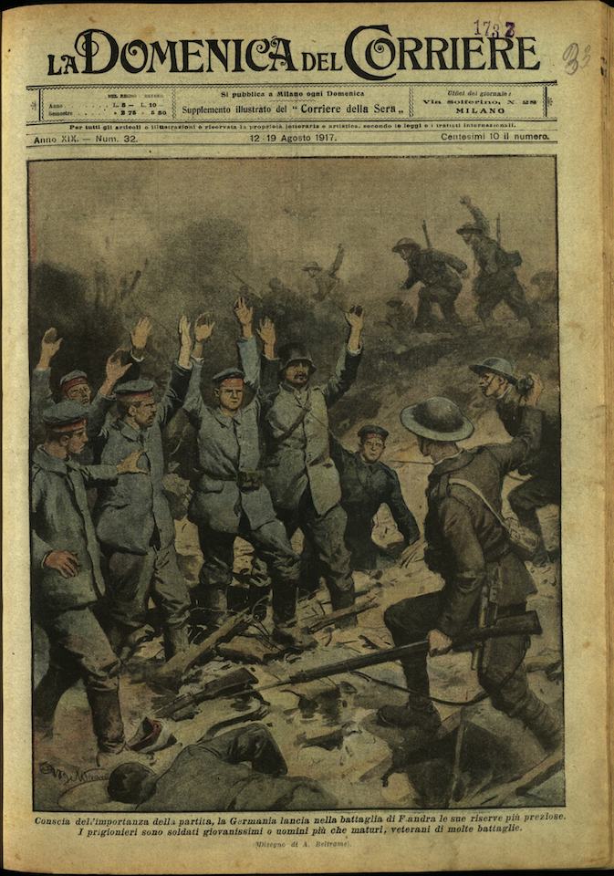 LA DOMENICA DEL CORRIERE. 12 - 19 agosto 1917. Anno …