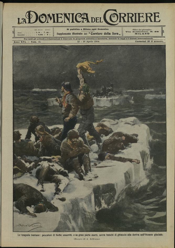 LA DOMENICA DEL CORRIERE. 12 - 19 Aprile 1914. Anno …