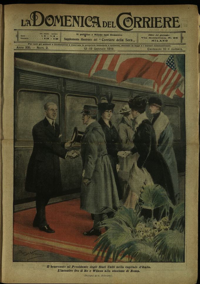 LA DOMENICA DEL CORRIERE. 12 - 19 gennaio 1919. Anno …