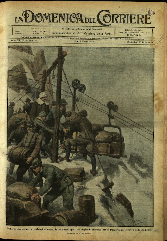 LA DOMENICA DEL CORRIERE. 12 - 19 Marzo 1916. Anno …