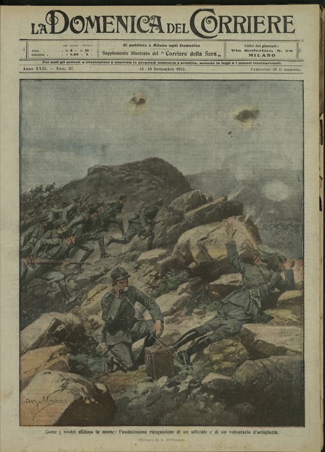 LA DOMENICA DEL CORRIERE. 12 - 19 settembre 1915. Anno …