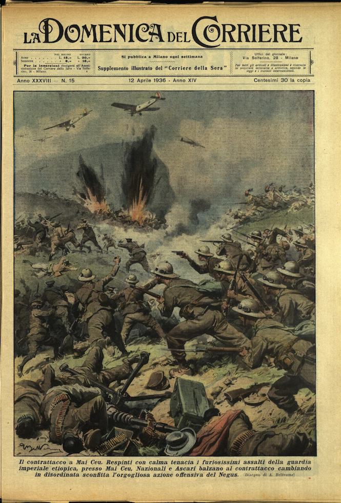 LA DOMENICA DEL CORRIERE 12 Aprile 1936 Anno XXXVIII - …