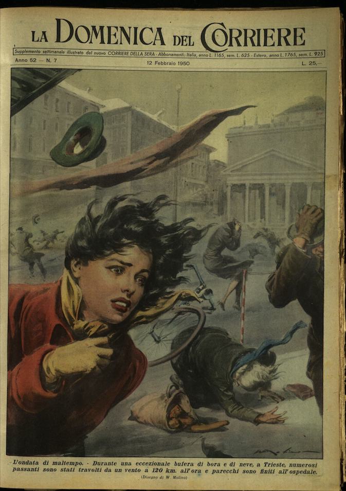 LA DOMENICA DEL CORRIERE. 12 febbraio 1950. Anno LII - …
