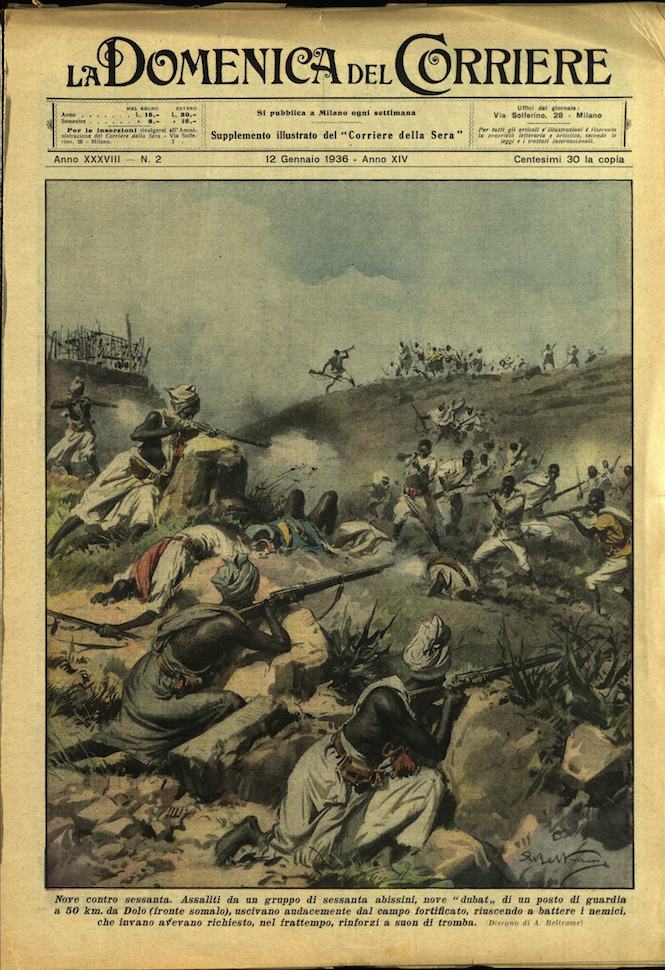 LA DOMENICA DEL CORRIERE 12 Gennaio 1936 Anno XXXVIII - …