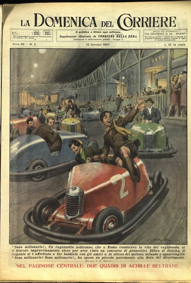LA DOMENICA DEL CORRIERE. 12 gennaio 1947. Anno XLIX - …