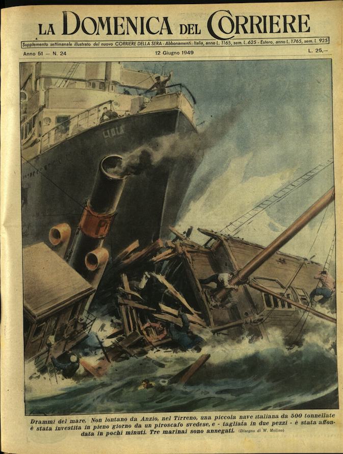 LA DOMENICA DEL CORRIERE. 12 giugno 1949. Anno LI - …