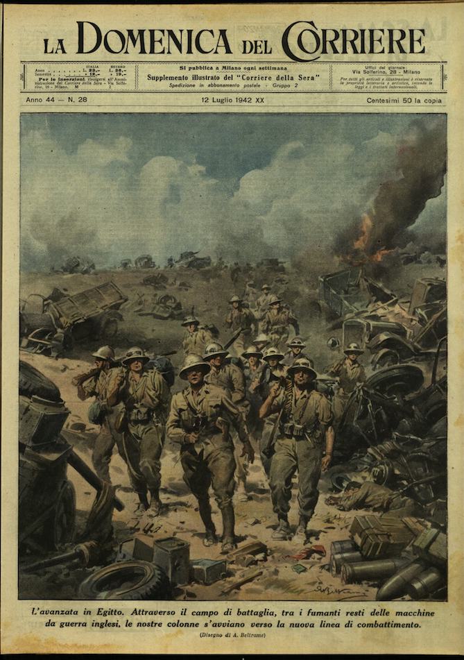 LA DOMENICA DEL CORRIERE. 12 luglio 1942. Anno XLIV - …