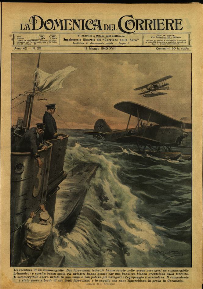 LA DOMENICA DEL CORRIERE 12 maggio 1940 Anno XLII - …