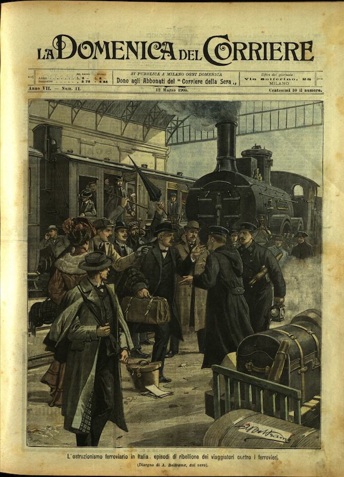 LA DOMENICA DEL CORRIERE. 12 Marzo 1905. Anno VII - …