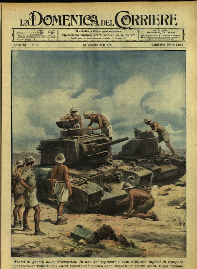 LA DOMENICA DEL CORRIERE. 12 ottobre 1941. Anno XLIII - …