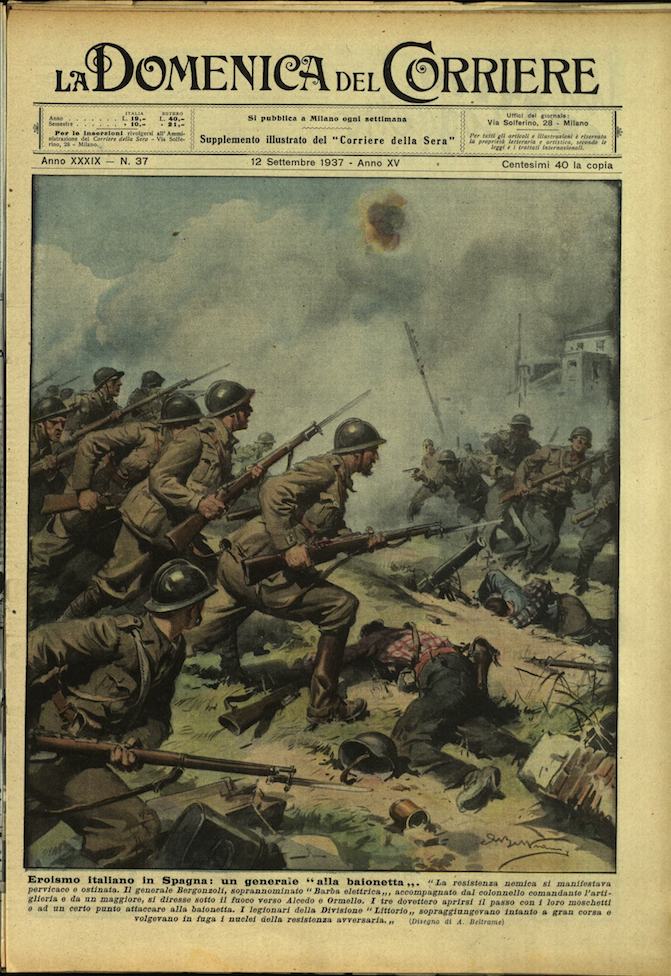 LA DOMENICA DEL CORRIERE 12 settembre 1937 Anno XXXIX - …