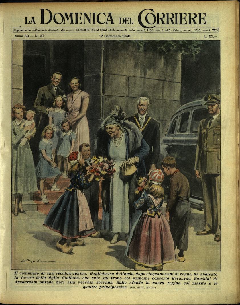 LA DOMENICA DEL CORRIERE. 12 settembre 1948. Anno L - …